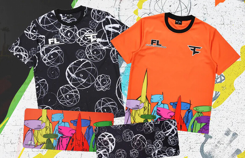 FaZe Clan x Futura Laboratories Clothing © FaZe Clan shop