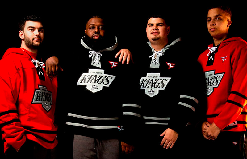 FaZe Clan x LA Kings clothing Drop © FaZe shop