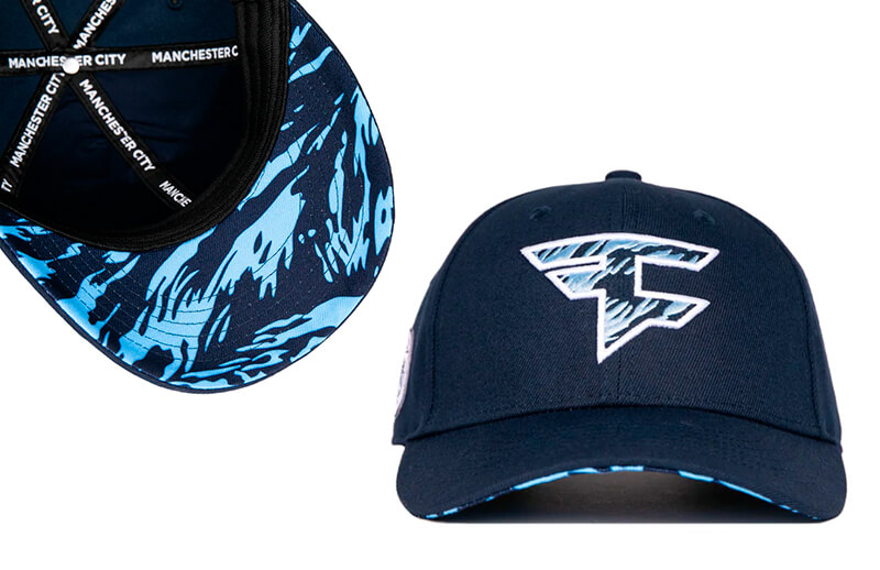 FaZe Clan x Manchester City Cap © FaZe Clan shop