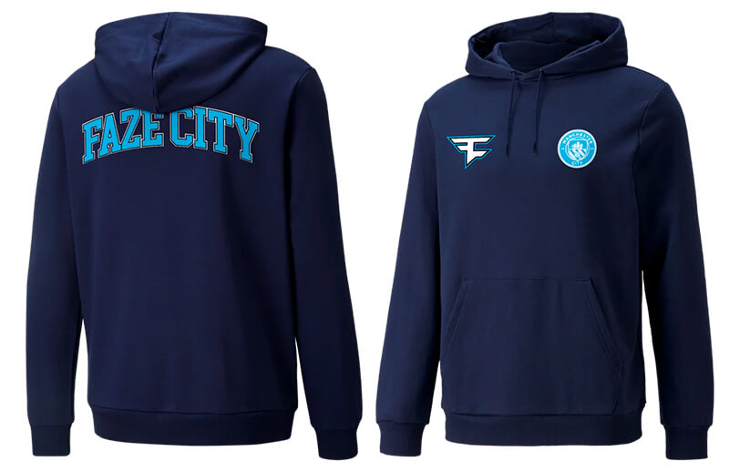 FaZe Clan x Manchester City Hoodie © FaZe Clan shop