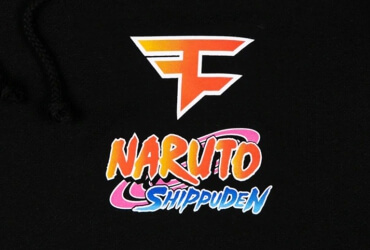 FaZe Clan x Naruto Shippuden Apparel Collection © FaZe Clan shop