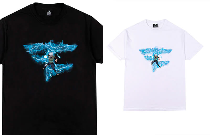 FaZe Clan x Naruto Shippuden Kakashi T-Shirts © FaZe Clan shop