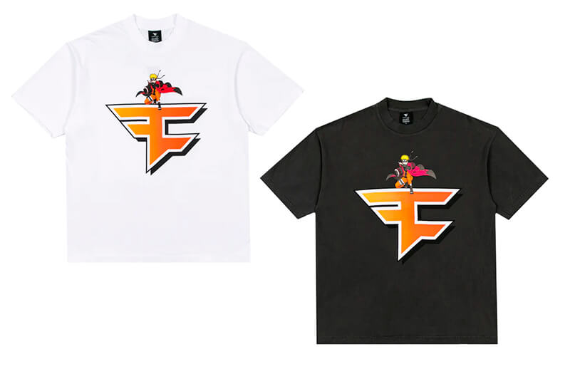 FaZe x Naruto Shippuden: Sage Mode T-shirt © FaZe Clan shop