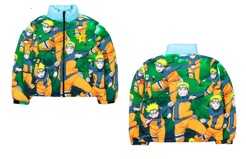 FaZe x Naruto Shippuden: Shadow Clone Jacket © FaZe Clan shop