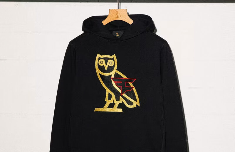 FaZe Clan x OVO Owl Hoodie © October's Very Own store