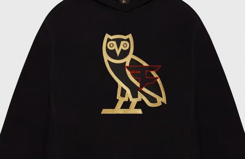 FaZe Clan x OVO new Clothing Collaboration © October's Very Own store