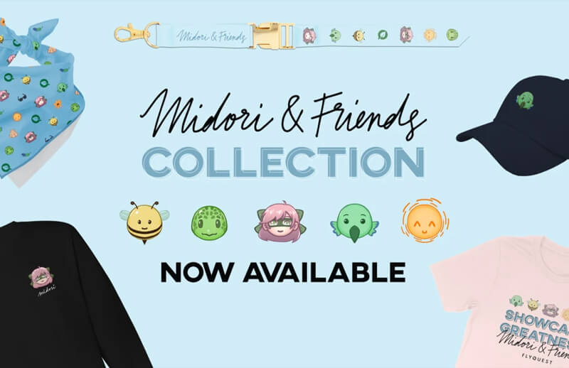Midori & Friends collection © FlyQuest shop