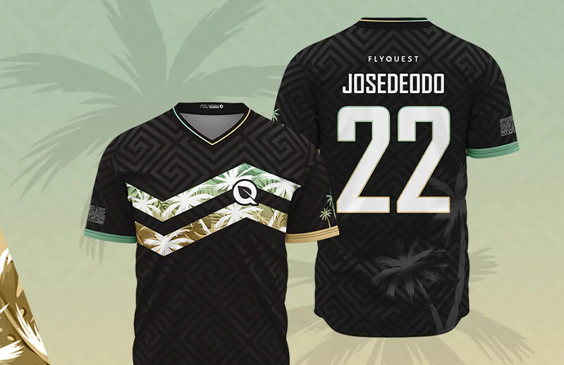 FlyQuest Playoff 2022 Official Jersey © FlyQuest shop