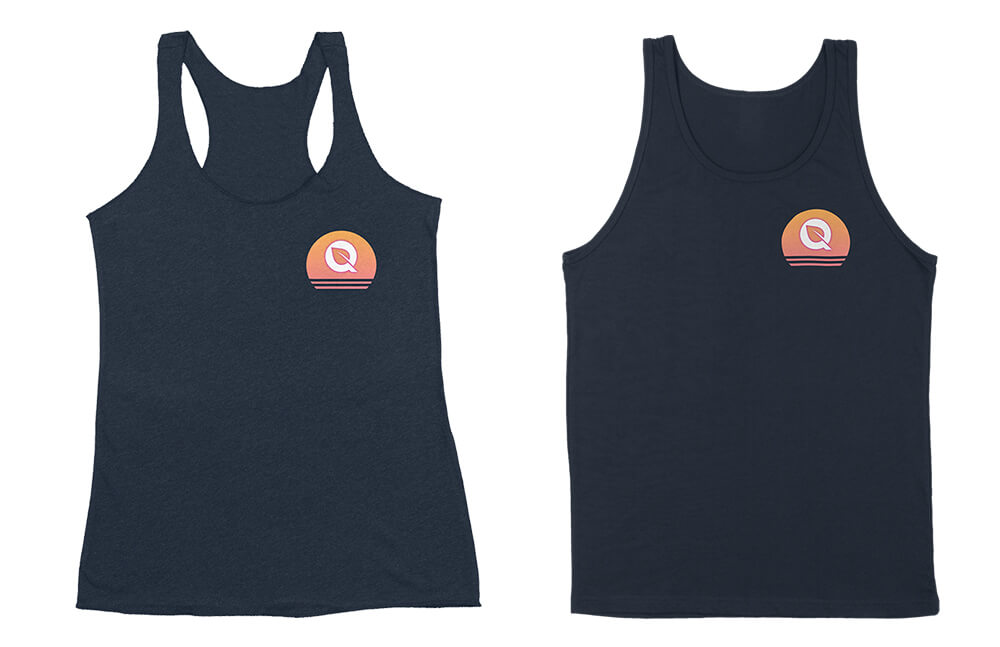 Sunset collection man and woman tanks © FlyQuest shop