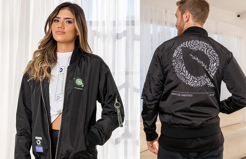 FlyQuest Winter Bomber Jacket © FlyQuest shop