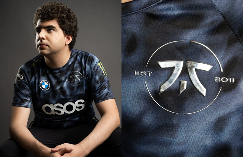 Fnatic 2021 Worlds jersey © Fnatic shop