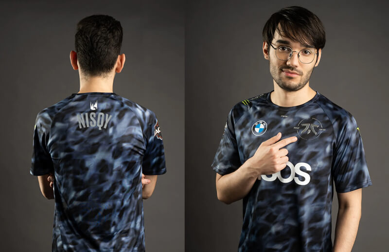 Fnatic 2021 Worlds custom jersey © Fnatic shop