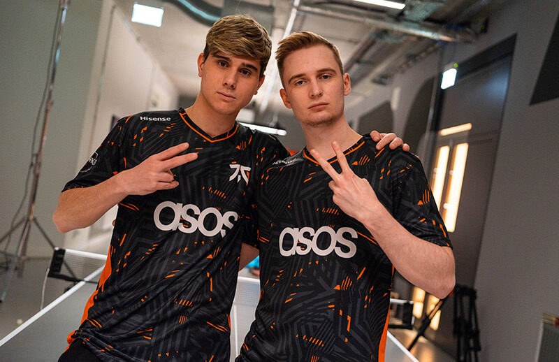 Fnatic new 2023 Season Pro Jersey Razork and Humanoid© Fnatic shop