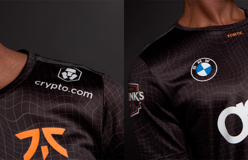 Fnatic x ASOS Pro Kit 2022 Jersey details © Fnatic shop