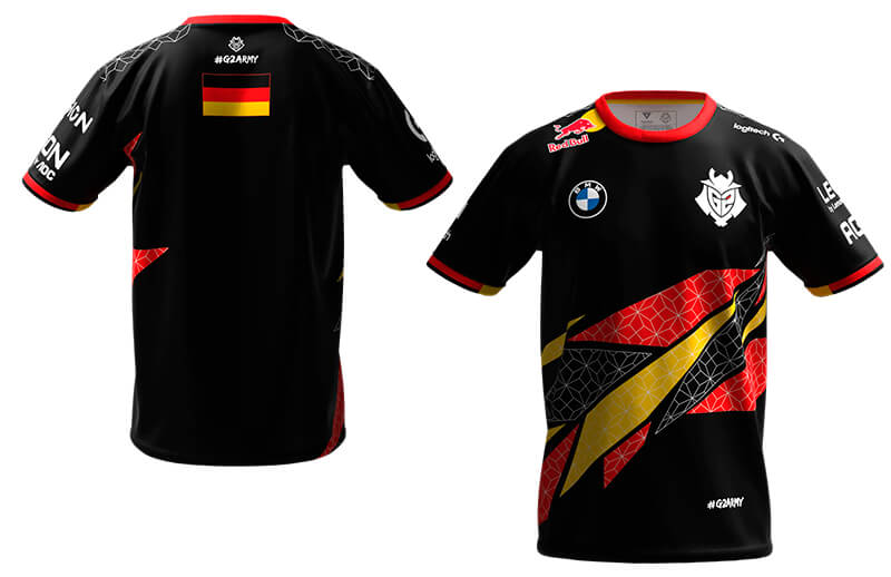 G2 2022 official Germany Jersey © G2 Esports shop