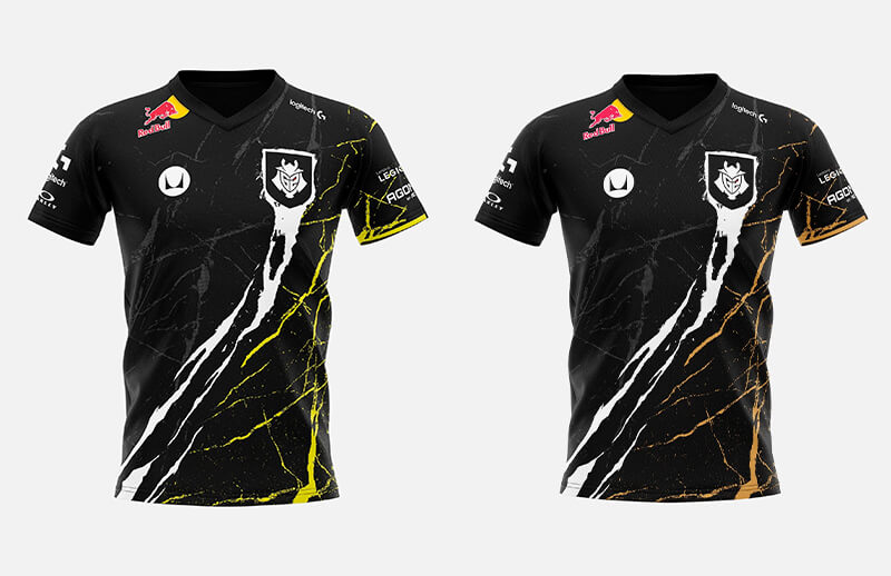 G2 Esports 2023 CSGO and League of Legends Jerseys © G2 Esports shop