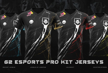 G2 Esports 2023 Pro Team Jerseys © G2 Esports shop