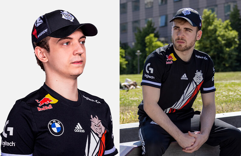 G2 Esports x New Era Cap players © G2 Esports shop