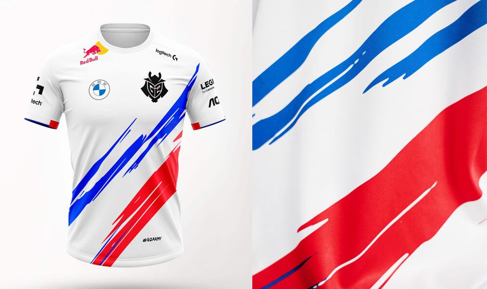 France 2021 national jersey © G2 Esports shop