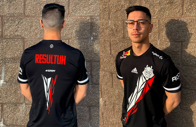 G2 x Adidas 2022 Pro Kit Jersey - Resultuh © G2 Esports shop