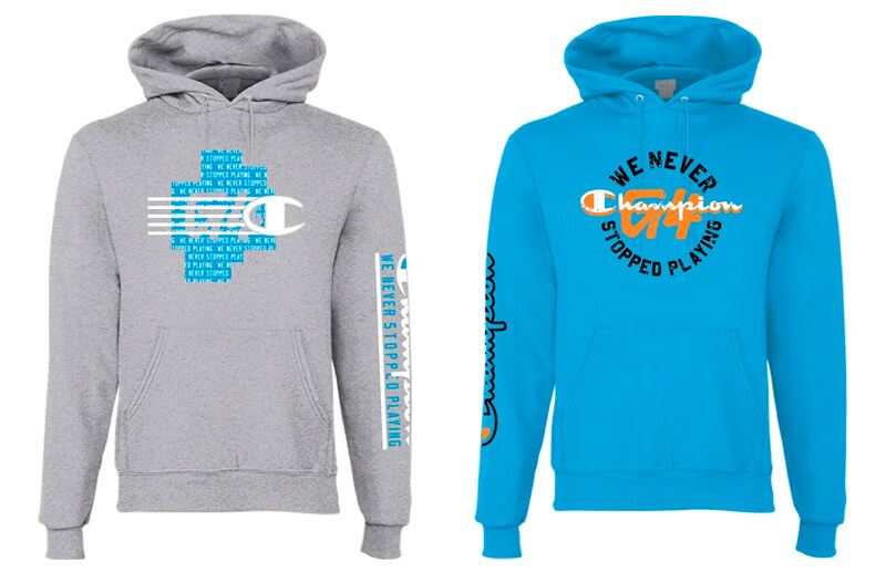 G4 x Champion Hoodies © G4TV shop