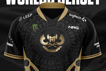 GAM Esports Worlds 2022 Player Jersey © GAM Esports shop