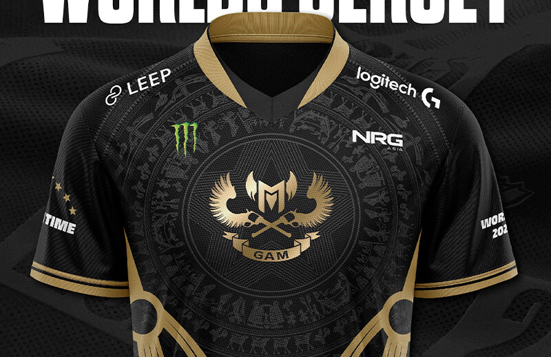 GAM Esports Worlds 2022 Player Jersey © GAM Esports shop