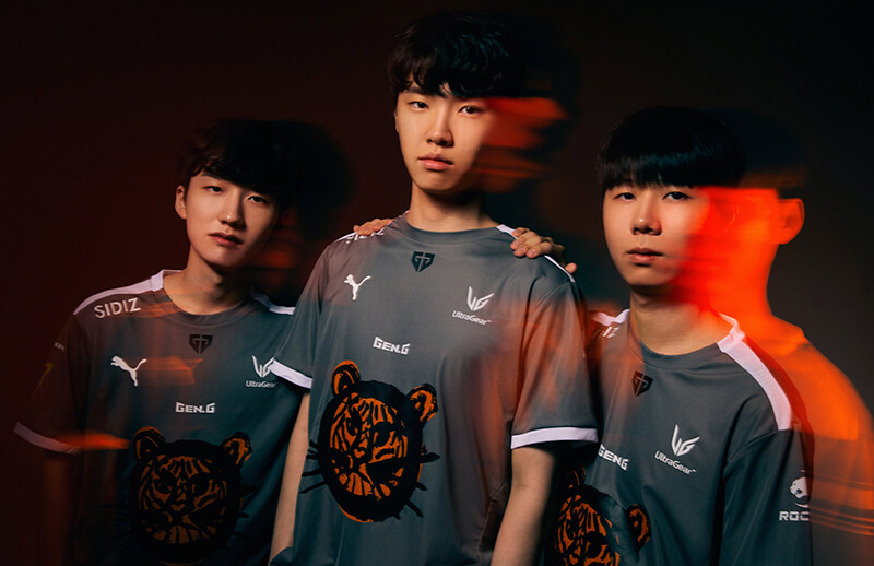 Gen.G x Heron Preston x PUMA 2022 Worlds Jersey Team © GenG shop