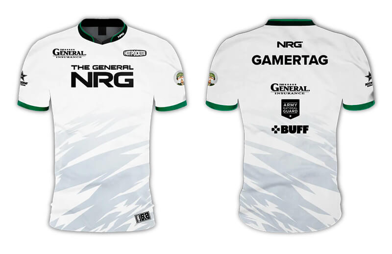 General NRG 2022 Championship Jersey back and front © NRG shop