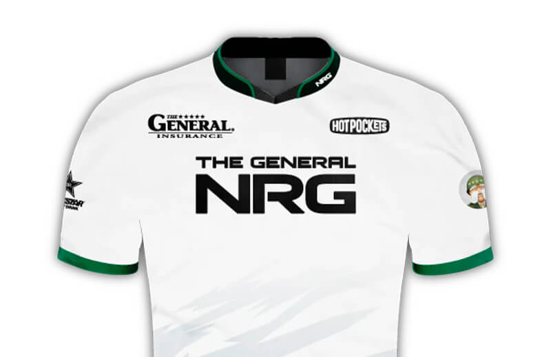 General NRG 2022 Championship Jersey details © NRG shop