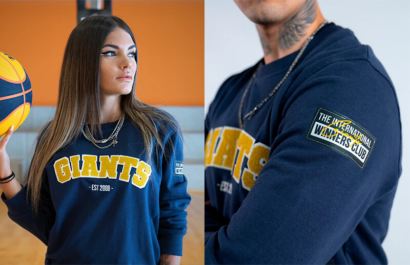 Giants College blue Sweatshirt © Giants shop