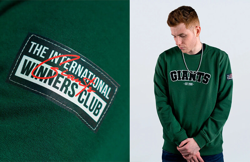 Giants College green Sweatshirt © Giants shop