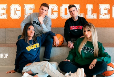 Giants College clothing Collection © Giants shop