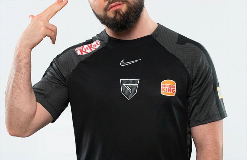 Giants Gaming x Nike 2022 Player Jersey front © Giants shop