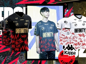 INFINITY Esports x Kappa 2023 Player Jersey © INFINITY Esports shop