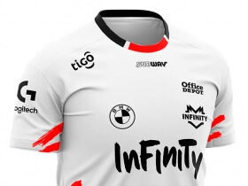 Infinity x Kappa White 2022 Official Jersey © Kappa shop