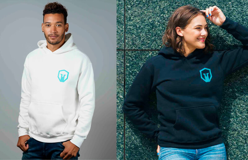 Immortals Essentials black and white hoodies © Immortals store