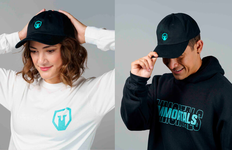 Immortals Essentials black cap © Immortals store