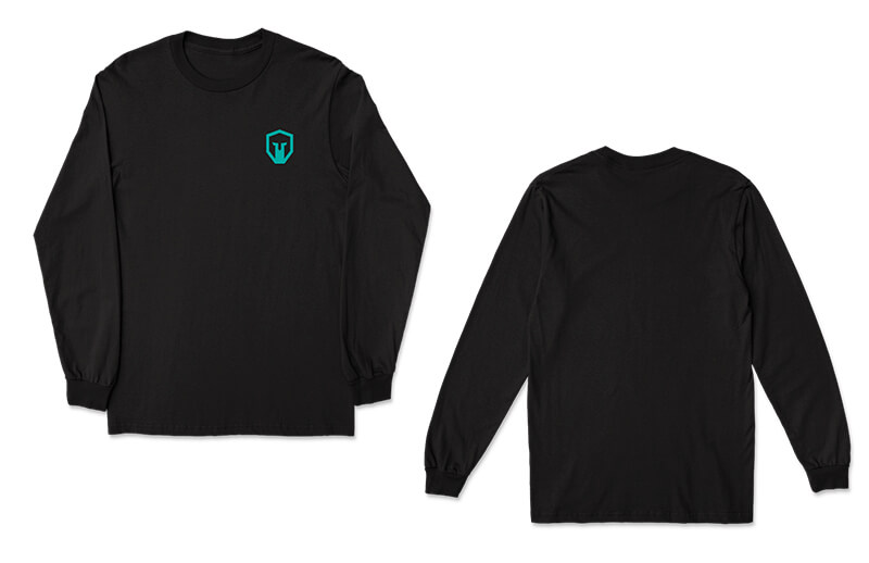 Immortals black long sleeve T-shirt © Immortals store