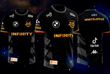 Infinity x Kappa Worlds 2021 Jersey © Infinity x Kappa store