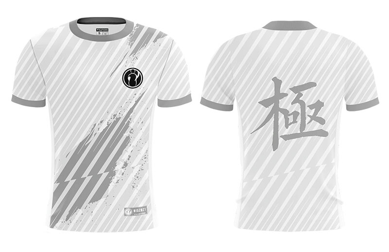 Invictus Gaming 2022 Player Jersey back and front © We are nations shop