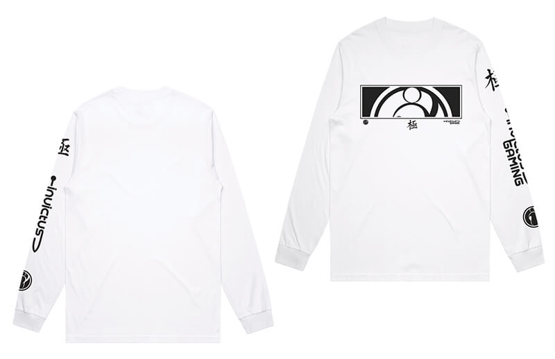 Invictus Gaming white long sleeve T-shirts © IG store