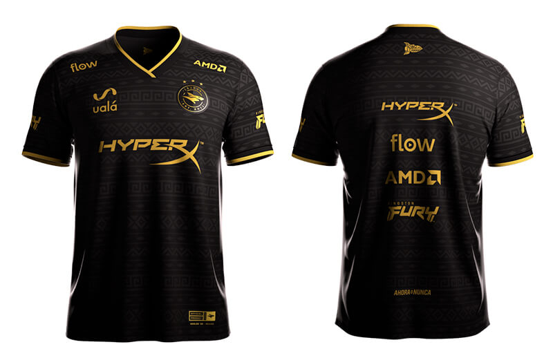 Isurus Worlds 2022 Official Player Jersey - Back and Front © Isurus Gaming shop