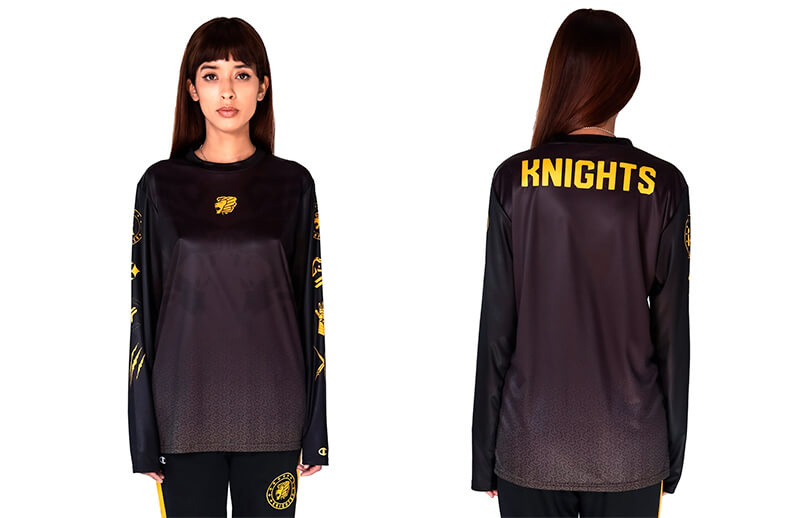 Knights x Champion long sleeve Jersey © Knights store