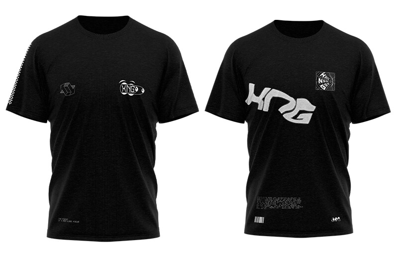 Kungarna Wired Black T-shirts © Kungarna store