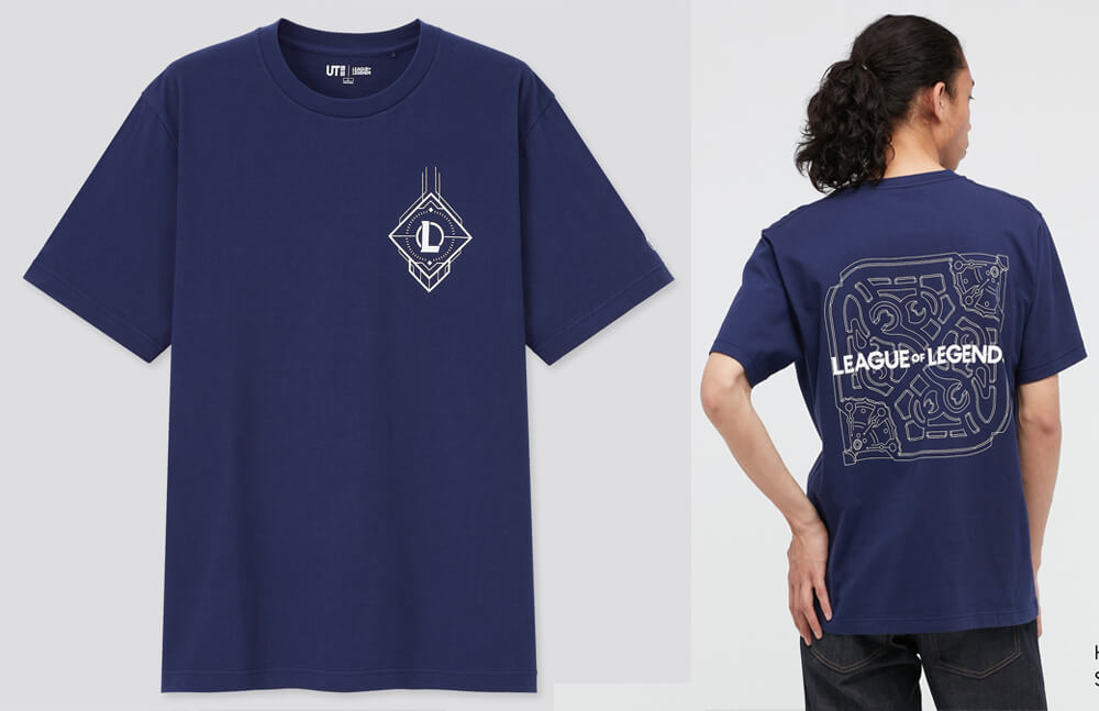 Summoners Rift T-Shirt - UT Collection © League of Legends x UNIQLO store