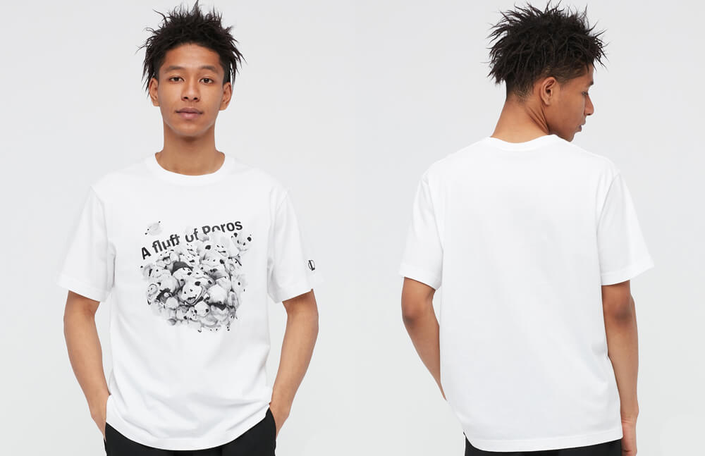 White poros T-Shirt - UT Collection © League of Legends x UNIQLO store