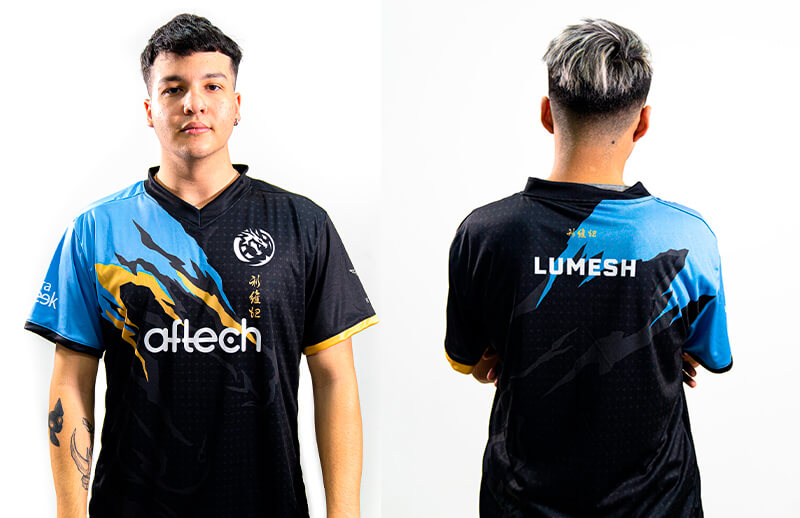 Leviatan Wild Rift Special Edition Jersey back and front © Leviatan shop