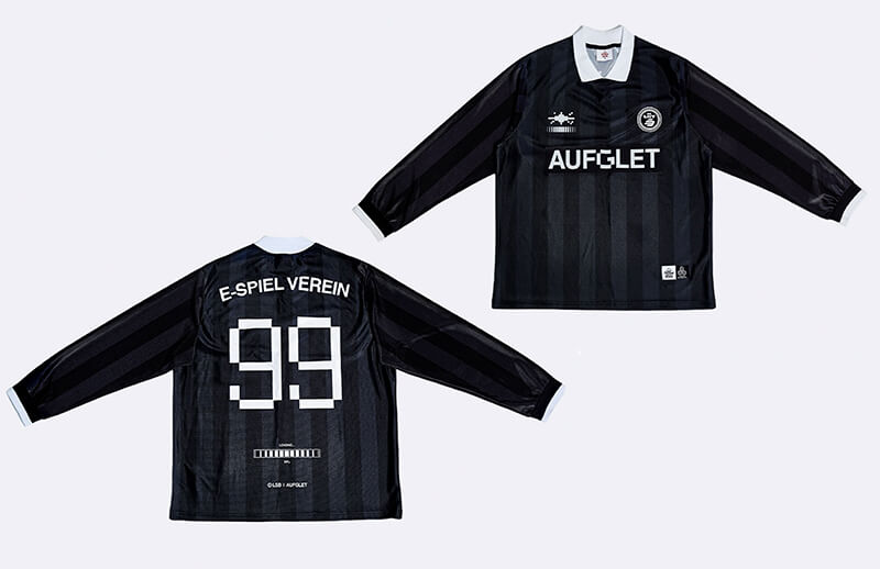 Liiv SANDBOX x AUFGLET 2023 Player Jersey back and front © Memez shop