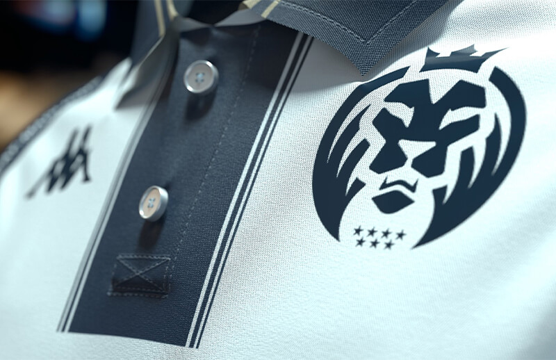 MAD Lions x Kappa 2023 Jersey details © MAD Lions shop